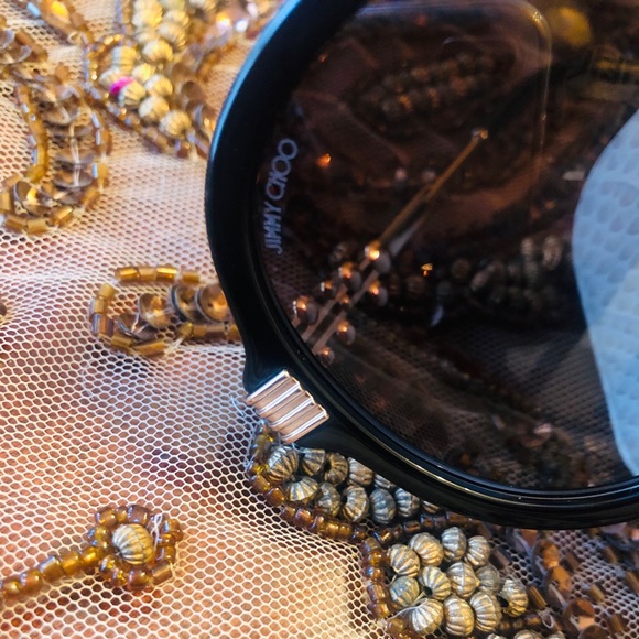 Jimmy Choo Adria 55mm Embellished Sunglasses. New. - Picture 15 of 16